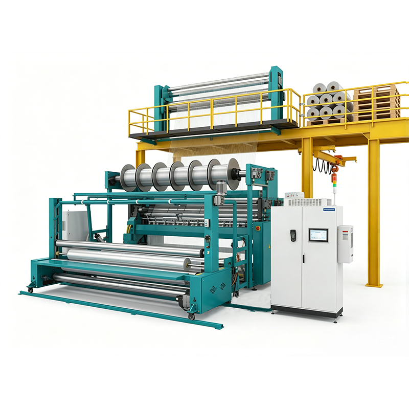 Máquina de tejer por urdimbre bixial de fibra cortada Raschel YRS3-MFI (HX)