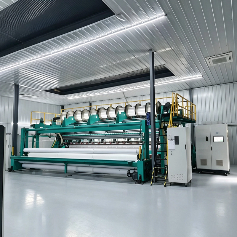 Máquina de tejer por urdimbre biaxial para geotextiles - Raschel Malla YRS3-MM